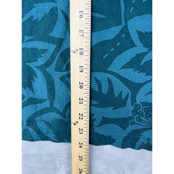 Madewell Womens Linen-Blend Camp Shirt in Tropicale Floral Short Sleeve Shirt L - Picture 9 of 14